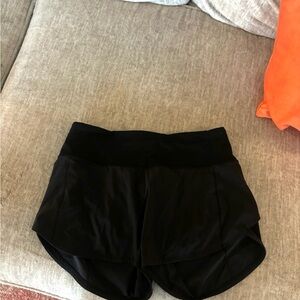 Lululemon Athletica Black Athletic Shorts